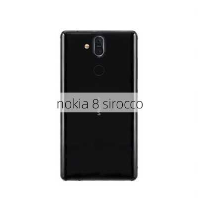 nokia 8 sirocco