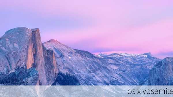 os x yosemite