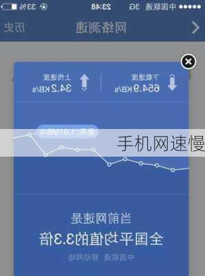 手机网速慢