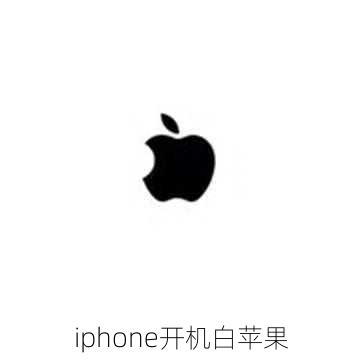 iphone开机白苹果