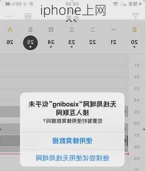 iphone上网