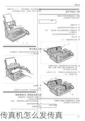 传真机怎么发传真