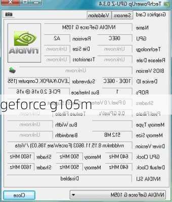 geforce g105m