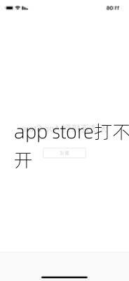 app store打不开