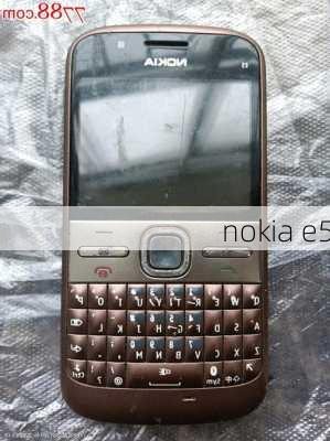 nokia e5