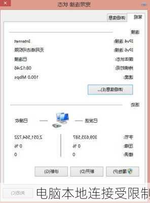 电脑本地连接受限制