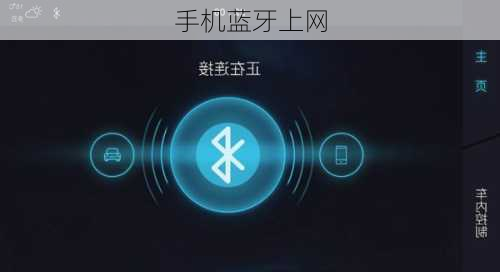 手机蓝牙上网