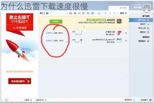 为什么迅雷下载速度很慢
