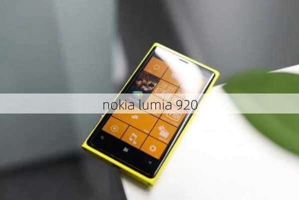 nokia lumia 920