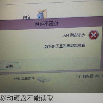 移动硬盘不能读取