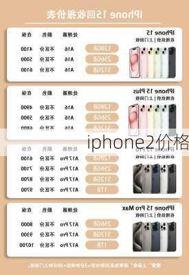 iphone2价格