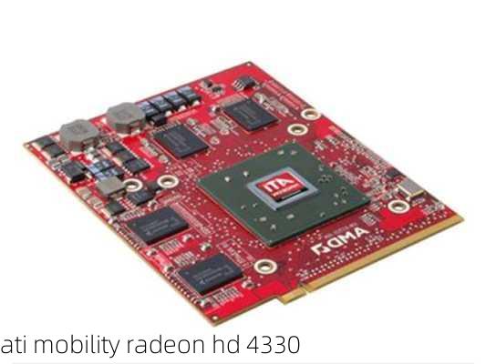 ati mobility radeon hd 4330