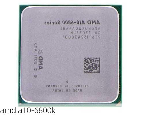 amd a10-6800k