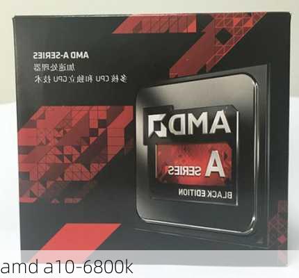 amd a10-6800k