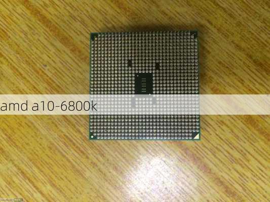 amd a10-6800k