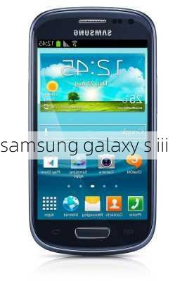 samsung galaxy s iii