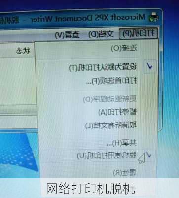 网络打印机脱机