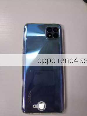 oppo reno4 se