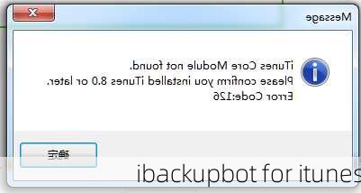 ibackupbot for itunes