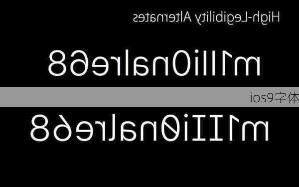 ios9字体