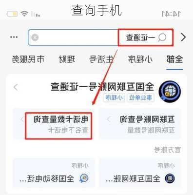 查询手机