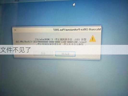 文件不见了