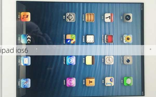 ipad ios6