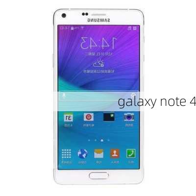 galaxy note 4