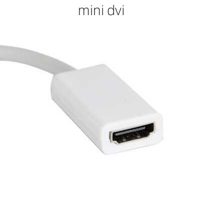 mini dvi