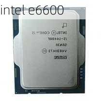 intel e6600