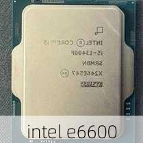 intel e6600