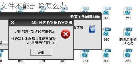 文件不能删除怎么办