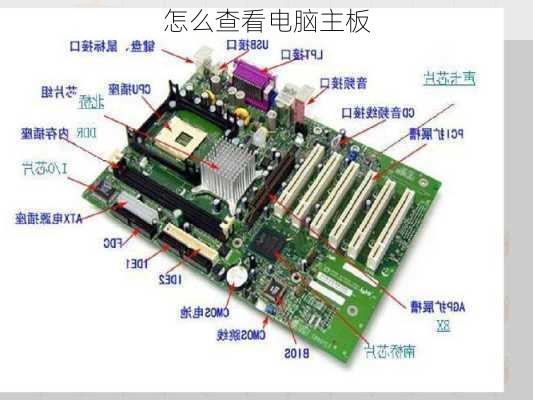 怎么查看电脑主板