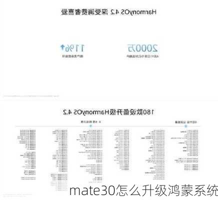 mate30怎么升级鸿蒙系统