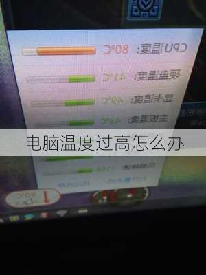 电脑温度过高怎么办