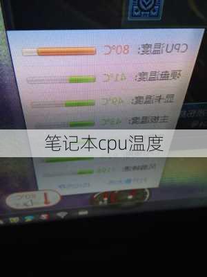 笔记本cpu温度